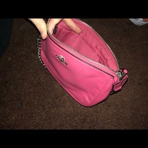 Pink Coach Wristlet
